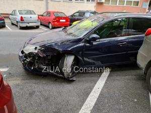 Carambol rutier, pe strada Nicolae Iorga din Constanța