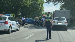 Constanța Carambol rutier cu cinci mașini, pe bulevardul I.C.Brătianu (video)     