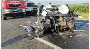 Tragedie în județul Olt. Trei morți în accident. Toți sunt din Timișoara (video) 