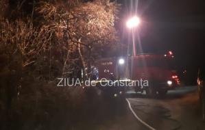 Incendiu la Poarta 9-Port Constanța 