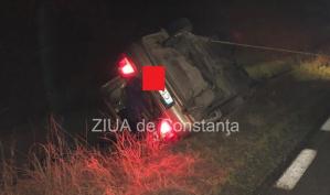 Accident rutier între Murfatlar și Ciocârlia. O mașină implicată. Două victime (galerie foto)     