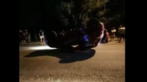 UPDATE Accident în municipiul Constanța. Sunt implicate două autoturisme. Două victime. Una din mașini s-a răsturnat (foto)     