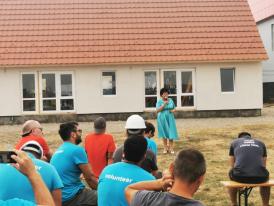 Habitat for Humanity Două familii din comuna Cumpăna au de acum un loc doar al lor pe care să îl numească acasă