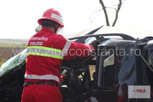 Accident cu patru auto, și șapte pasageri, în județul Brașov  
