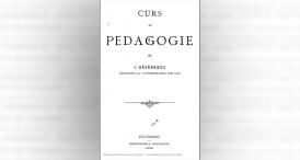 #DobrogeaDigitală - Acces universal la informație: „Curs de pedagogie“, de Ion Găvănescu 