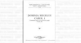 #DobrogeaDigitală - Acces universal la informație: „Domnia Regelui Carol I. 5 conferinţe ținute la Universitatea Libera în anul 1940“ 