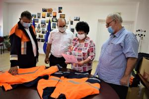 Primăria Cumpăna  Echipamente nemțești pentru pompierii din comună 