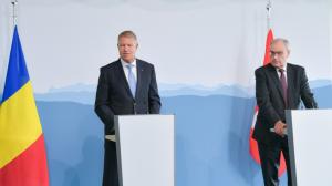 Klaus Iohannis, consultări politice cu preşedintele Elveției, Guy Parmelin. Ce au discutat