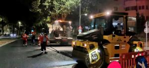 Constanța Covor asfaltic modern, pe un tronson al bulevardului Mamaia