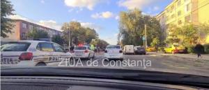 Constanța. Pieton accidentat în zona școlii Spectrum (video) 