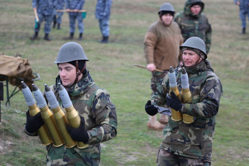 militarii fortelor aeriene ale republicii moldova se antreneaza in poligonul capu midia din judetul constanta