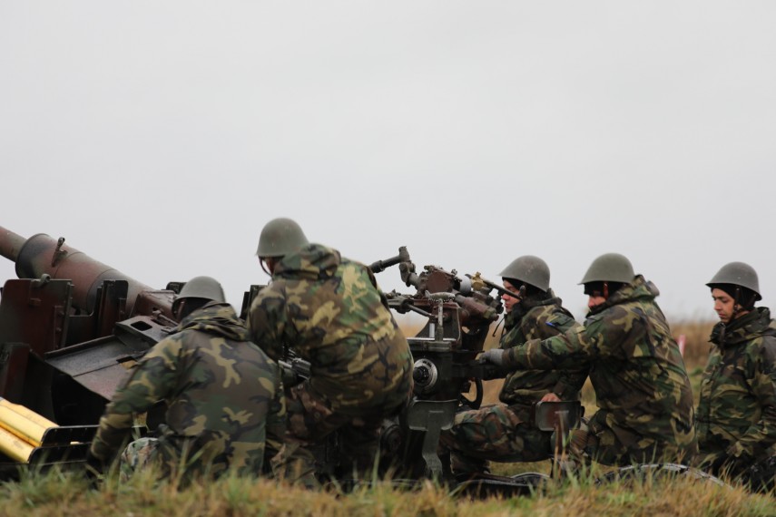 militarii fortelor aeriene ale republicii moldova se antreneaza in poligonul capu midia din judetul constanta