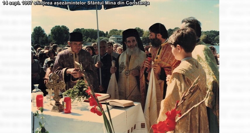 imagini inedite de la sfintirea troitei bisericii sfantul mina din constanta 763365
