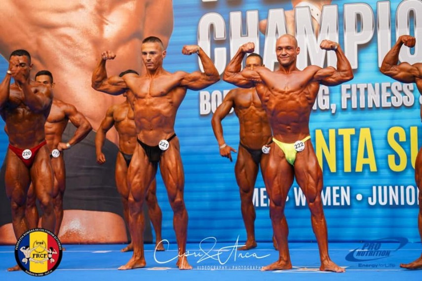 sportiv la cs farul constanta persoana cu dizabilitati gabriel moise face culturism si a devenit vicecampion