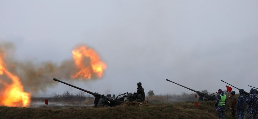 militarii fortelor aeriene ale republicii moldova se antreneaza in poligonul capu midia din judetul constanta