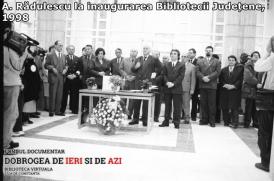 #Dobrogea143: Meritul Dobrogean pentru Liliana Lazia. Inaugurarea sediului Bibliotecii Județene Constanța   