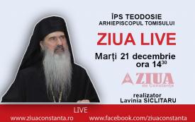 ZIUA LIVE. Al doilea Crăciun în pandemie. Mai puţin poate însemna mai mult!       