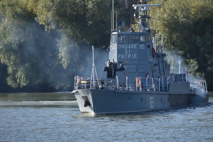 Exerciții ale Forțelor Navale Române, foto: Facebook/ Forțele Navale Române