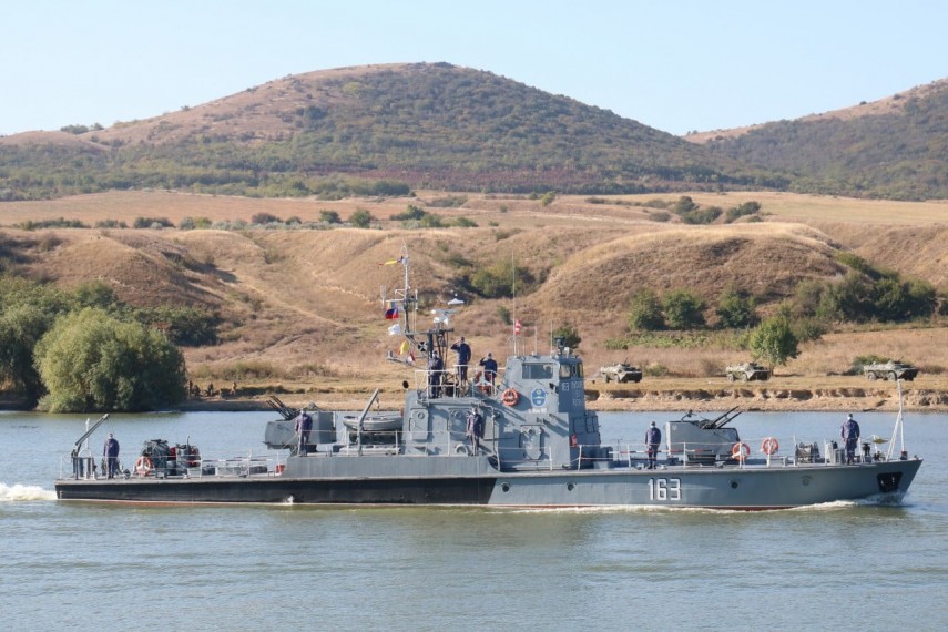 fortele navale romane sarbatoresc 63 de ani de la infiintarea divizionului 88 vedete fluviale amiral
