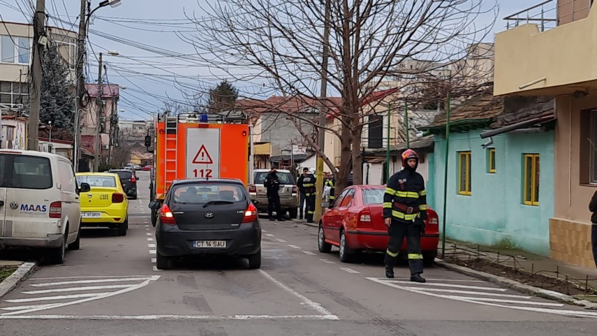 UPDATE: Incendiu intr-o locuinta din municipiul Constanta. Unde intervin pompierii ISU Dobrogea 