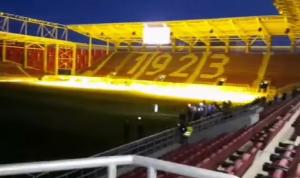 Lucrările de construcţie la Stadionul Giuleşti au fost încheiate. Arena a fost preluată oficial de Clubul Sportiv Rapid        