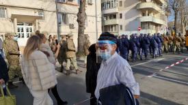 Imaginea zilei Costumație inedită la Procesiunea de Bobotează