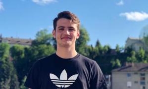 Portar la HC Dobrogea Sud Constanţa Gabriel Preda a împlinit 20 de ani. „Avem una dintre cele mai tinere echipe din campionat“ 