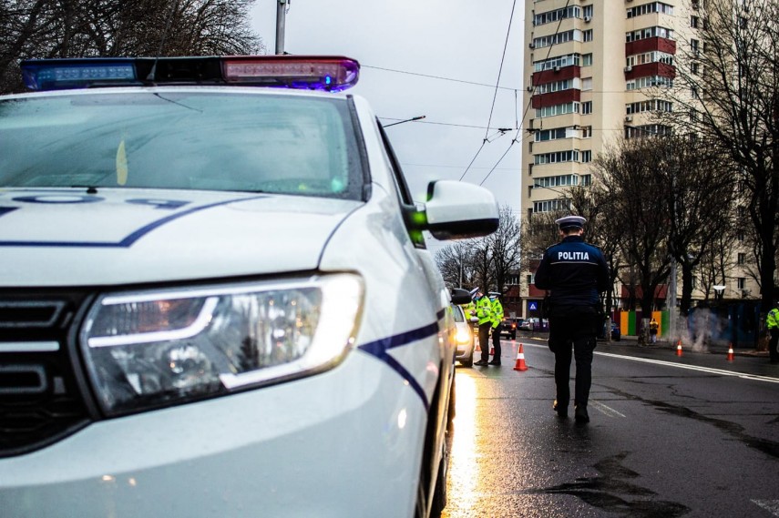 Agenți de poliție foto: Facebook/ DGPMB