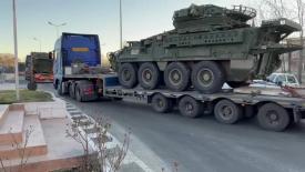 Convoiul militar cu tehnică militară SUA a ajuns la Baza Militară de la Mihail Kogălniceanu (GALERIE FOTO+VIDEO)   