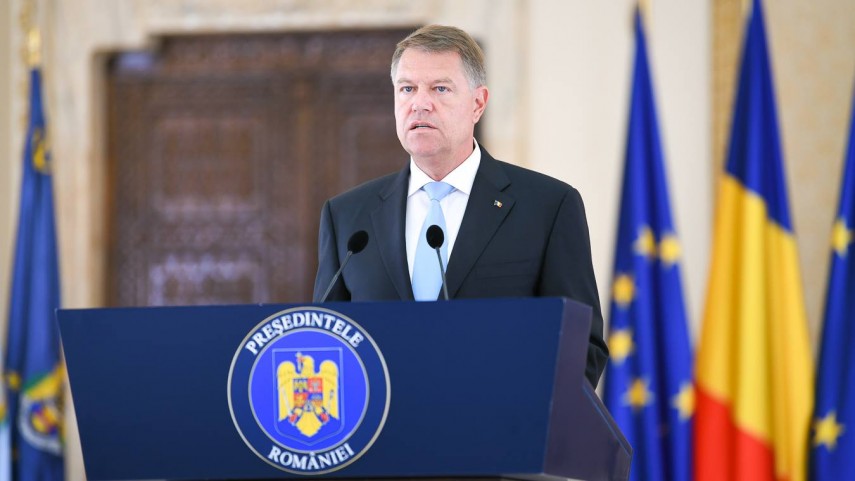 Președintele României, foto: Facebook/ Klaus Iohannis 