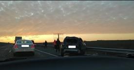 UPDATE Carambol rutier cu patru mașini și un TIR pe autostrada A2, pe sensul de mers spre București (VIDEO)        