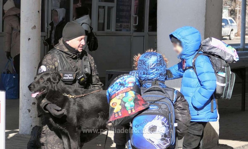 Punct de trecere a frontierei, foto: Poliția de Frontieră