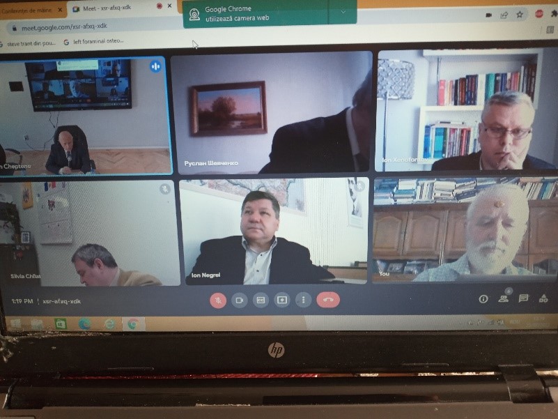 Constanteni participanti la Conferinta Știintifica Nationala (online) 30 de ani de la Razboiul pentru apararea Independentei si Integritatii teritoriale a Republicii Moldova (1992)  