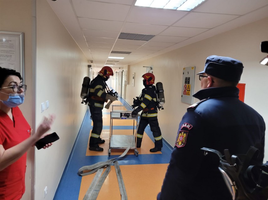 alerta la spitalul judetean suceava pompierii chemati in ajutor galerie foto 775557