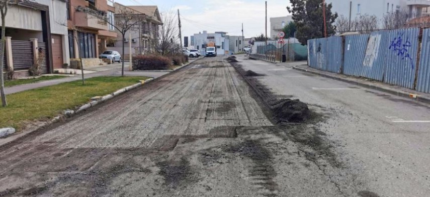 Stradă din Faleză Nord, Sursa foto: Primăria Constanța 