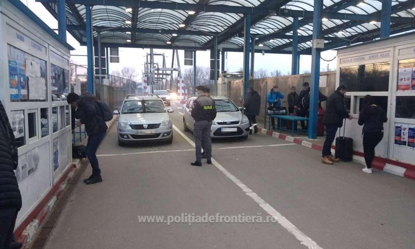 Situatia traficului la frontierele Romaniei. Cati cetateni ucraineni au intrat in tara