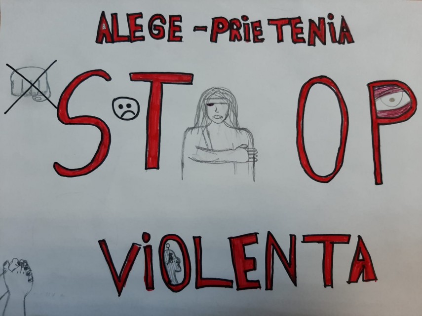 Campanie anti violență în școli Sursa foto: IPJ Constanța
