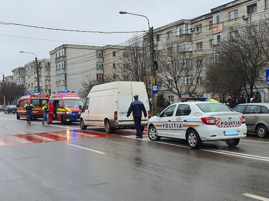 Accident rutier zona CET Constanța