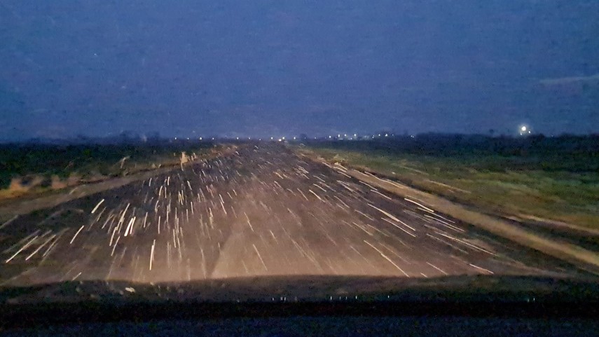 Atentie soferi! Ninge in judetul Constanta. Cum se circula pe autostrada A2 si drumurile din judet 