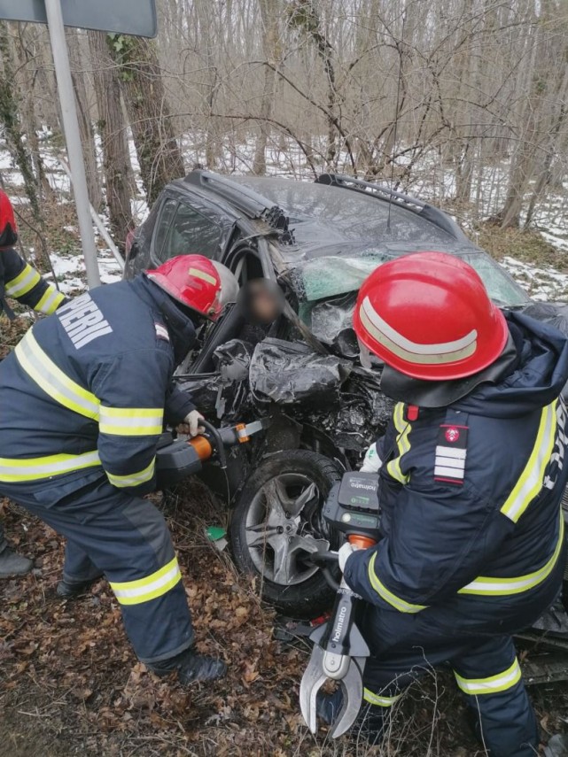 Accident Tulcea Sursa foto SAJ Tulcea