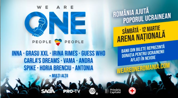 Concert umanitar Sursa We Are one