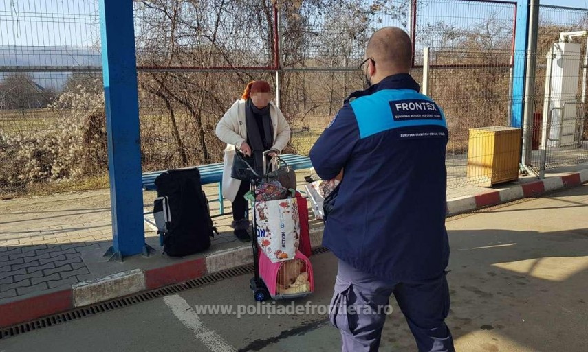 Imagine de la frontieră Sursa foto-Poliția de Frontieră