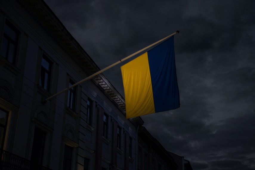 Steagul Ucrainei, foto: unsplash/ Artem Kniaz
