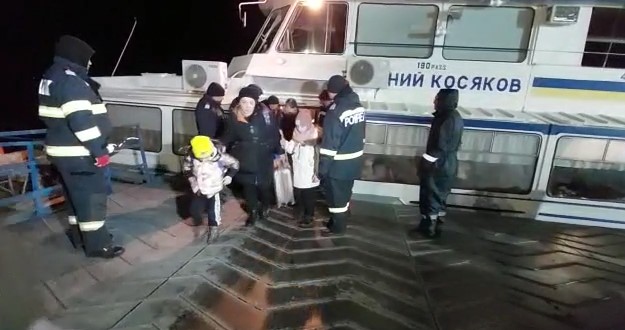 Vapor ucrainean cu 77 de refugiați la bord în Vama Isaccea