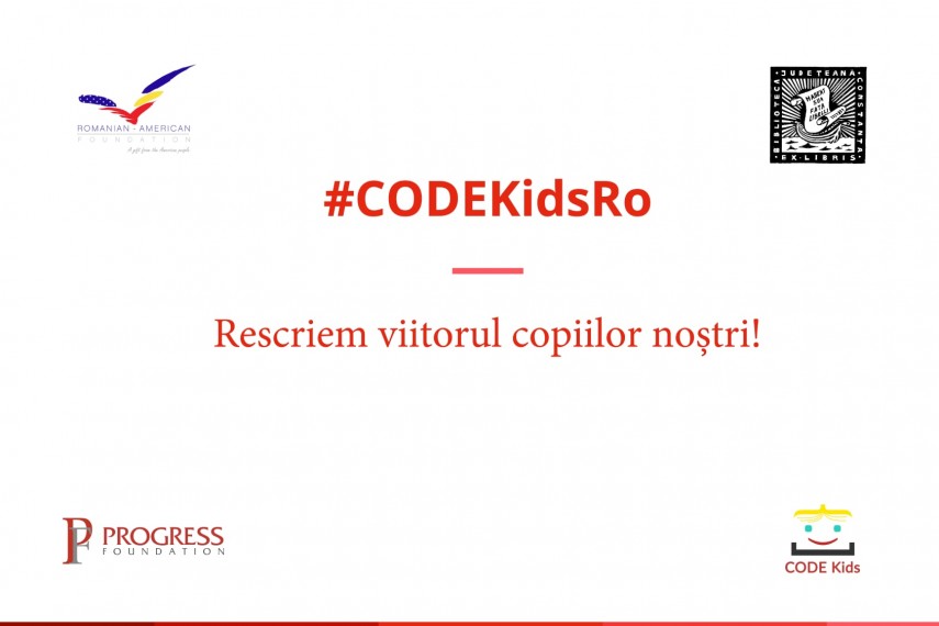 „CODE Kids – Programează viitorul comunității tale”, Sursa foto: Facebook/ Biblioteca Judeteana Constanta