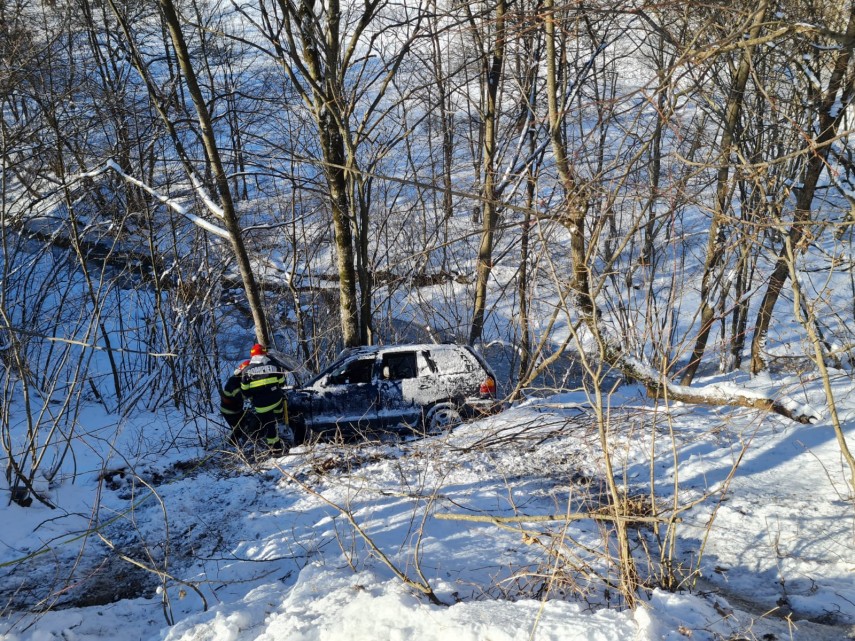 Accident rutier Neamt. Sursa foto: ISU Neamt