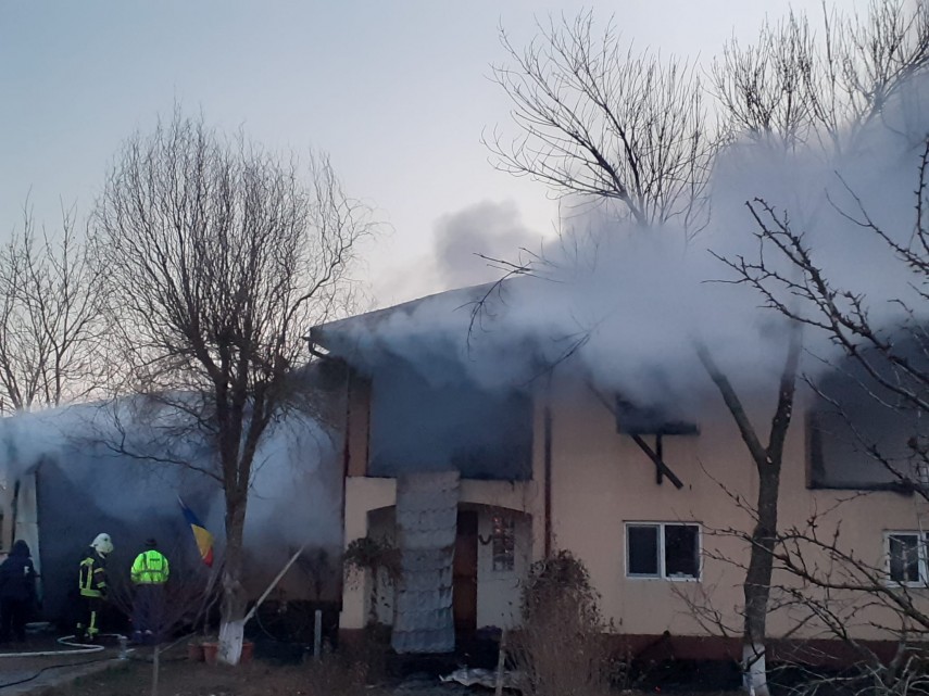 Incendiu Sursa foto ISU Ialomița