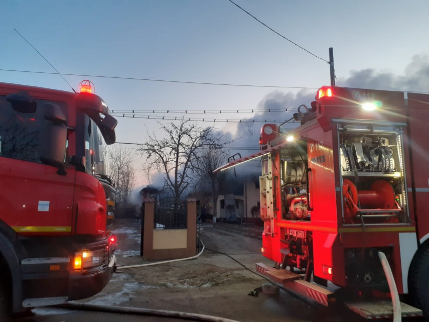 Incendiu Sursa foto ISU Ialomița