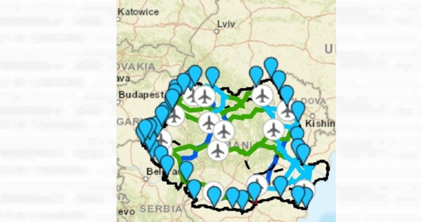 Coridoarele verzi de tranzit pe teritoriul României, Sursa foto: Facebook/ Sorin Grindeanu 