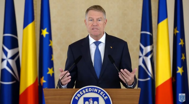 Președintele României, Klaus Iohannis. Foto: administrația prezidențială